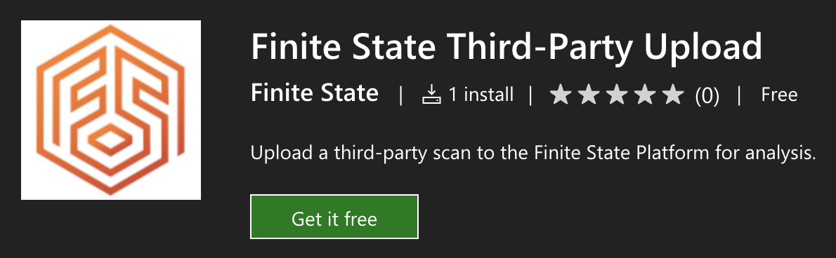 AzureDevOps Third-Party Scan Image