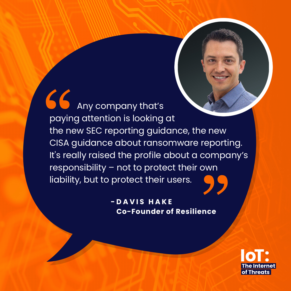 IoT: the internet of threats